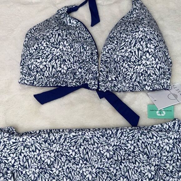 Sunsets Forget Me Not Reversible Starlette Triangle Top Hannah High Wais… - Picture 5 of 10